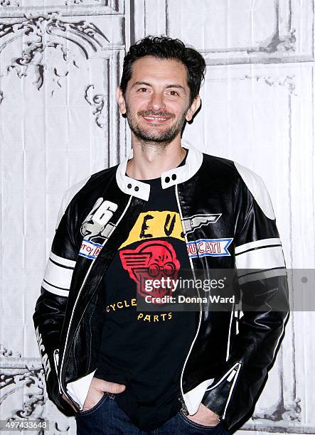 Chef Gabriele Corcos appears to promote "Extra Virgin" during the AOL BUILD Series at AOL Studios In New York on November 16, 2015 in New York City.