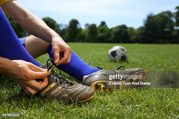 Football Boot Laces Photos and Premium High Res Pictures - Getty Images