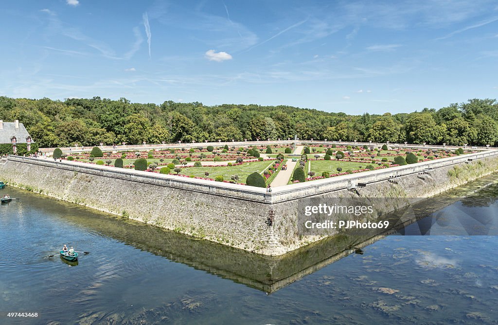 Garden of Chateau de Chenonceau