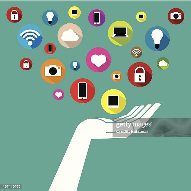 human hand - racist stock illustrations