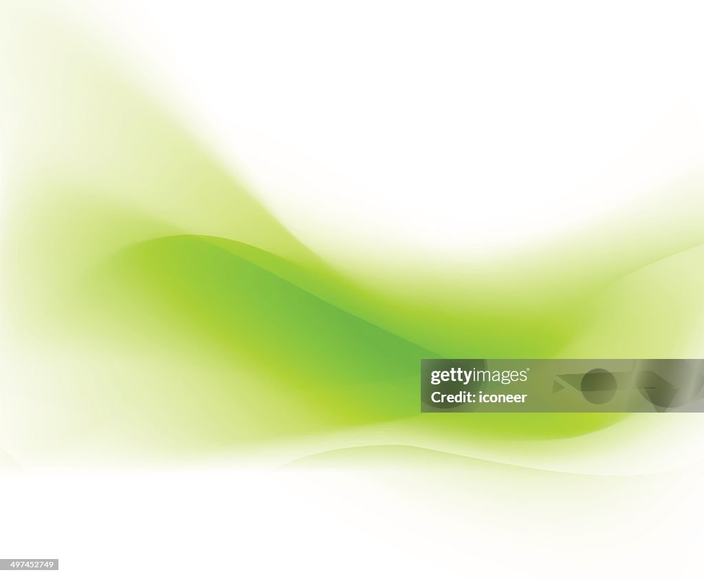 Background swirl green