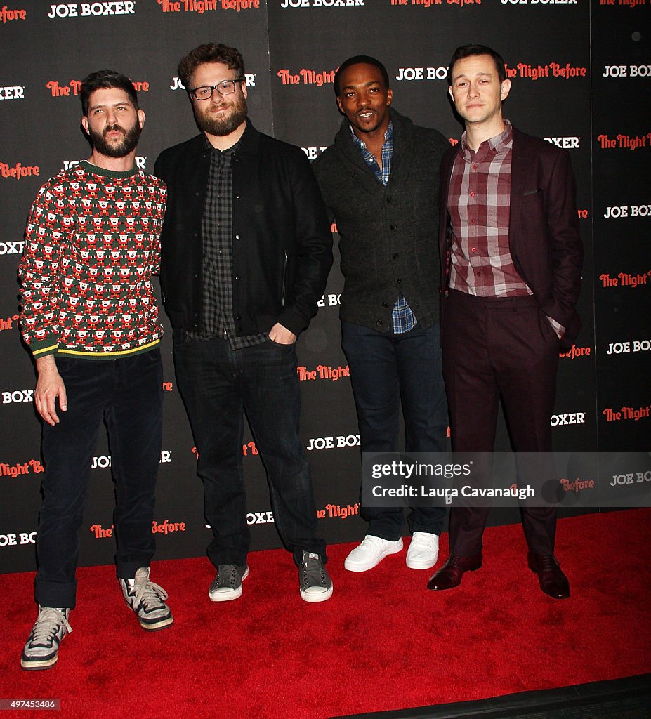 "The Night Before" New York Premiere