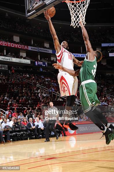 Houston Rockets Marcus Marcus Thornton of the Houston Rockets shoots the ball against the ...