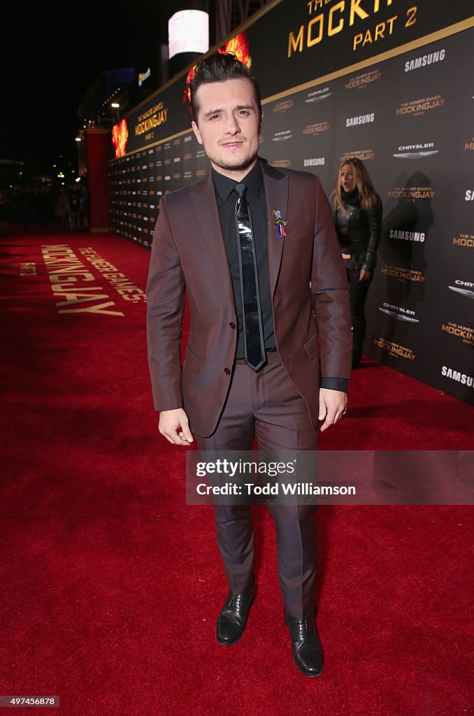 Premiere Of Lionsgate's "The Hunger Games: Mockingjay - Part 2" - Red Carpet