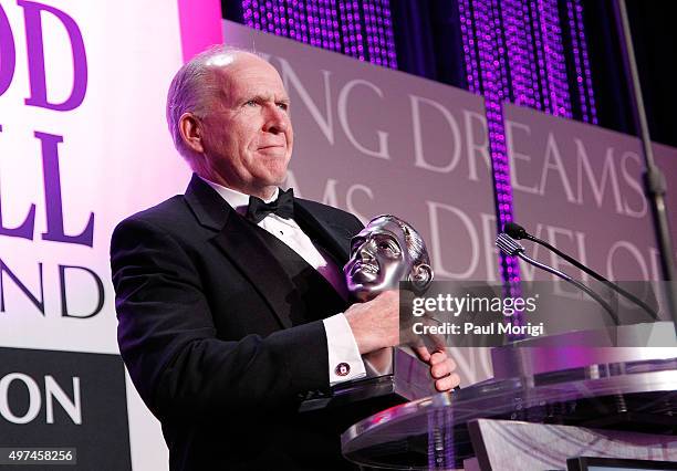 Director John Brennan receives the National Hero Award at the Thurgood Marshall College Fund 27th Annual Awards Gala at the Washington Hilton on...