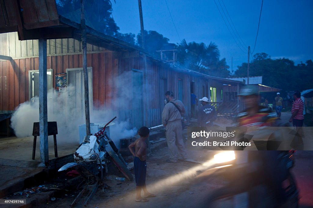 Pulverization for combating malaria, a mosquito-borne...