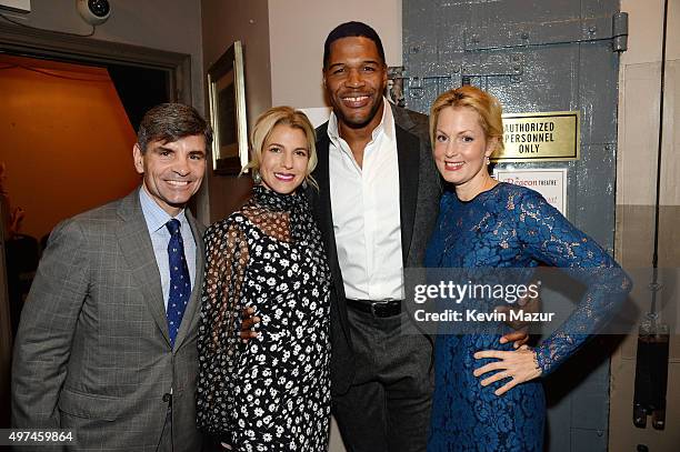 Journalist George Stephanopoulos, Baby Buggy Founder Jessica Seinfeld, Former professional football player/television personality Michael Strahan,...