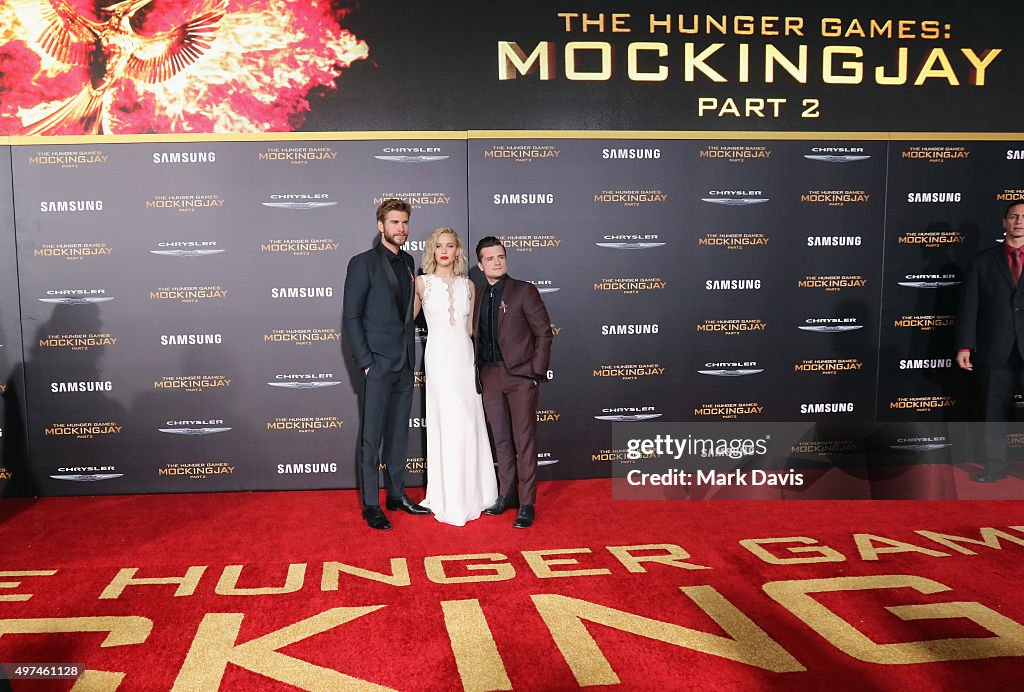 Premiere Of Lionsgate's "The Hunger Games: Mockingjay - Part 2" - Arrivals