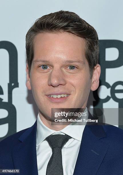 Writer Graham Moore attends the PEN Center USA's 25th Annual Literary Awards Festival at the Beverly Wilshire Four Seasons Hotel on November 16, 2015...