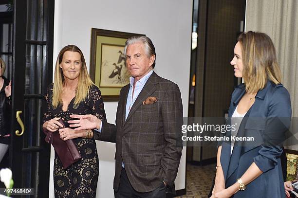 India Hicks, George Hamilton and Louise Roe attend Louise Roe And George Hamilton Celebrate India Hicks With Exclusive Shopping Event at Palihouse on...