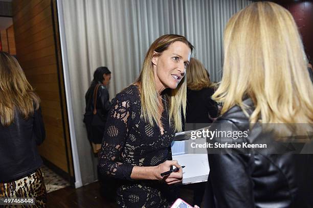 India Hicks attends Louise Roe And George Hamilton Celebrate India Hicks With Exclusive Shopping Event at Palihouse on November 16, 2015 in West...