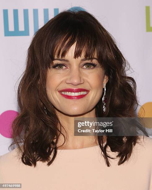 Carla Gugino attends Worldwide Orphans 11th Annual Gala at Cipriani on November 16, 2015 in New York City.