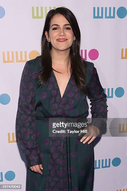 Writer Abbi Jacobson attends Worldwide Orphans 11th Annual Gala at Cipriani on November 16, 2015 in New York City.