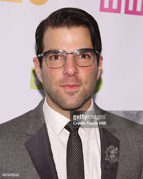 Zachary Quinto attends Worldwide Orphans 11th Annual Gala at Cipriani on November 16, 2015 in New York City.