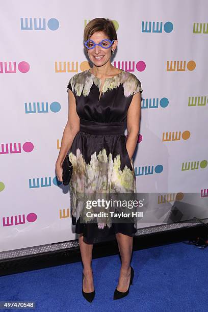 Glamour Editor-in-Chief Cindi Leive attends Worldwide Orphans 11th Annual Gala at Cipriani on November 16, 2015 in New York City.
