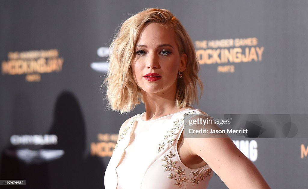 Premiere Of Lionsgate's "The Hunger Games: Mockingjay - Part 2" - Arrivals