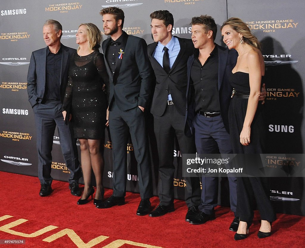 Premiere Of Lionsgate's "The Hunger Games: Mockingjay - Part 2" - Arrivals