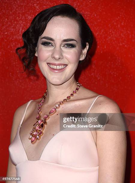Jena Malone arrives at the Premiere Of Lionsgate's "The Hunger Games: Mockingjay - Part 2" at Microsoft Theater on November 16, 2015 in Los Angeles,...