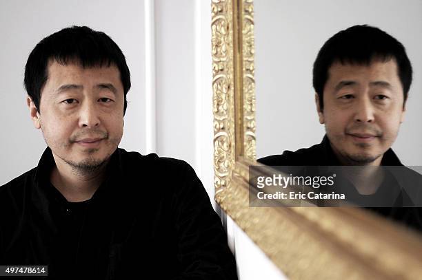 Director Jia Zhangke is photographed for Self Assignment on September 19, 2015 in San Sebastian, Spain.