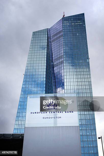 ecb frankfurt - european central bank stock pictures, royalty-free photos & images