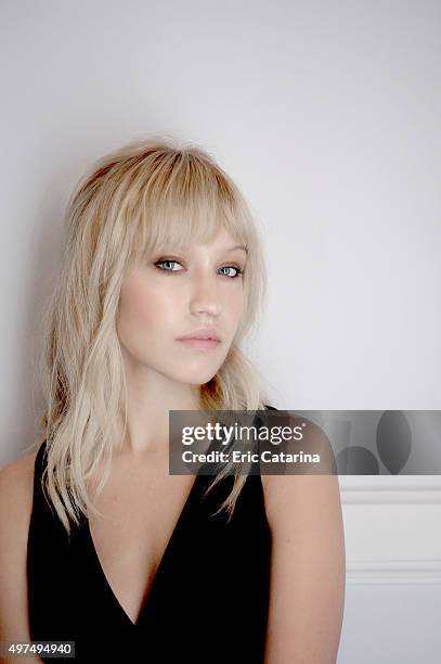 Actress Rose-Marie Perreault is photographed for Self Assignment on September 19, 2015 in San Sebastian, Spain.