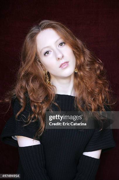 Actress Roxane Duran is photographed for Self Assignment on September 19, 2015 in San Sebastian, Spain.