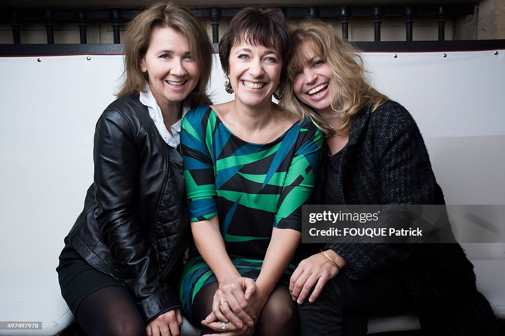 Veronique Grisseaux, Sophie Chedru and Helene Bruller Portrait Session