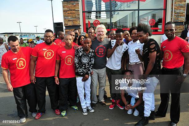 Sir Richard Branson paid a surprise visit to Virgin Active RED at Jabulani Mall in Soweto on November 13, 2015. The gym which opened up in July is...