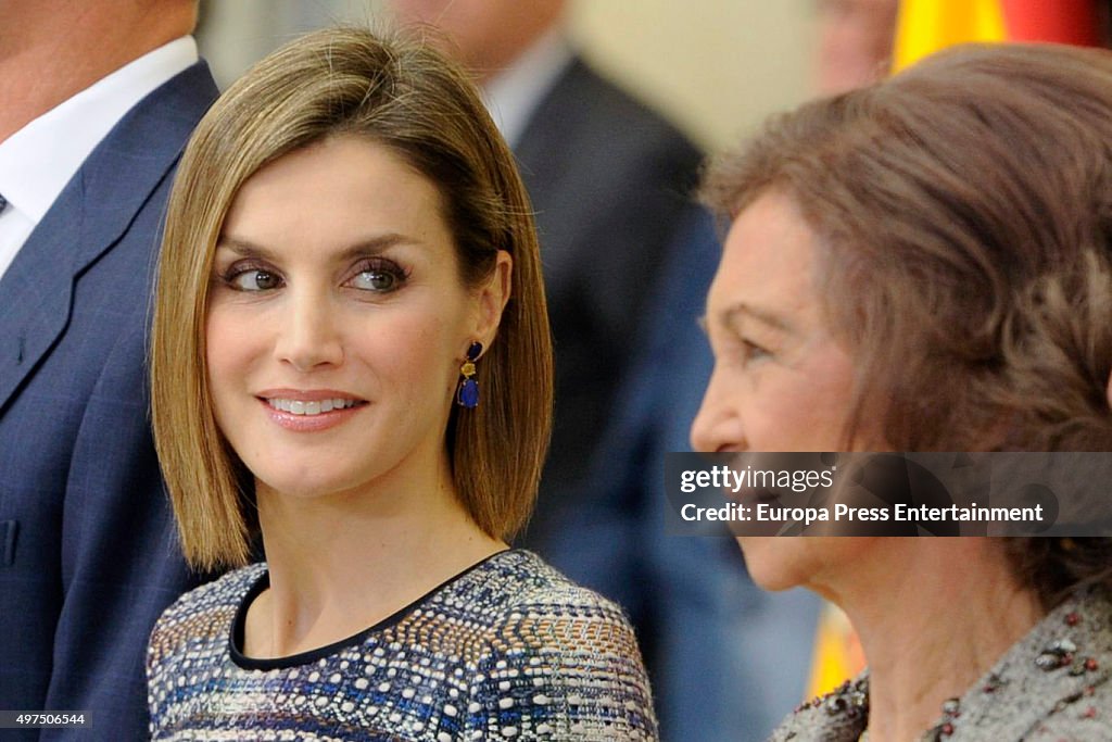 Spanish Royals Deliver National Sports Awards 2014