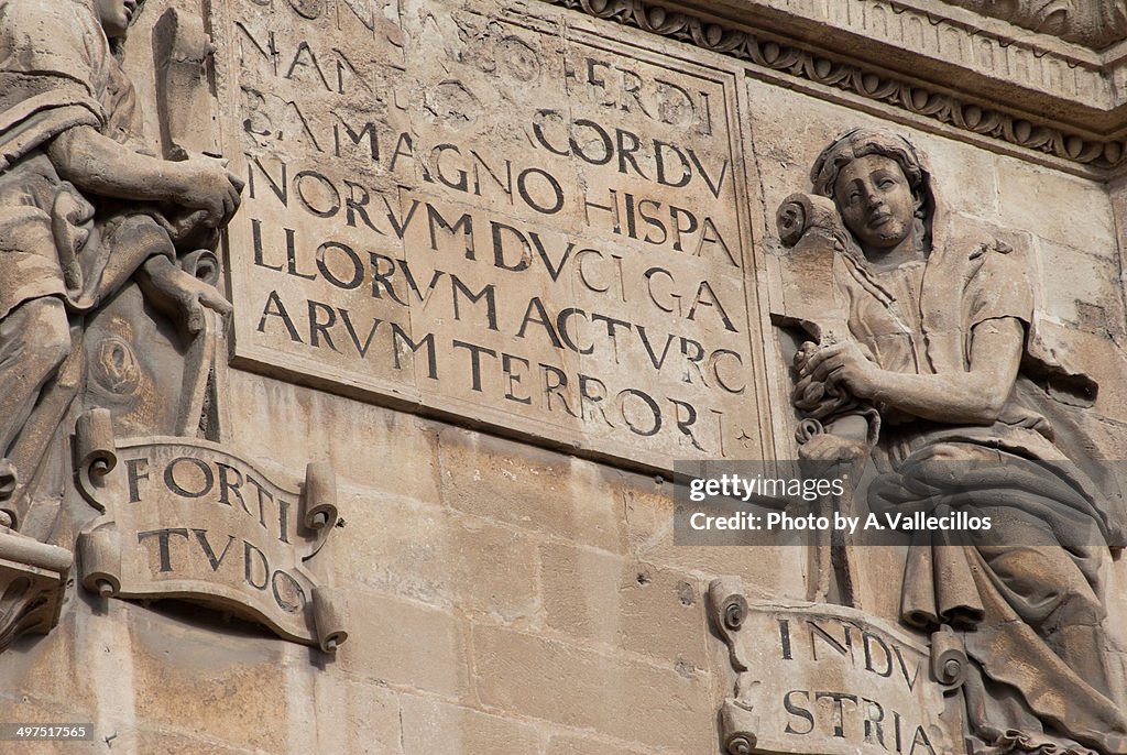 Latin on Monastir wall