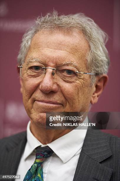 Sir David King, the Foreign Secretarys Special Representative for Climate Change poses after a briefing at the Foreign and Commonwealth Office in...
