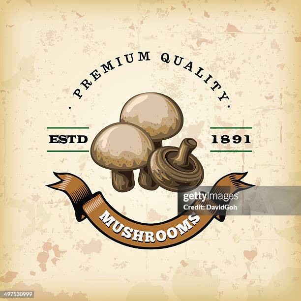 Musroom Labels Mushroom Label Photos and Premium High Res Pictures - Getty Images