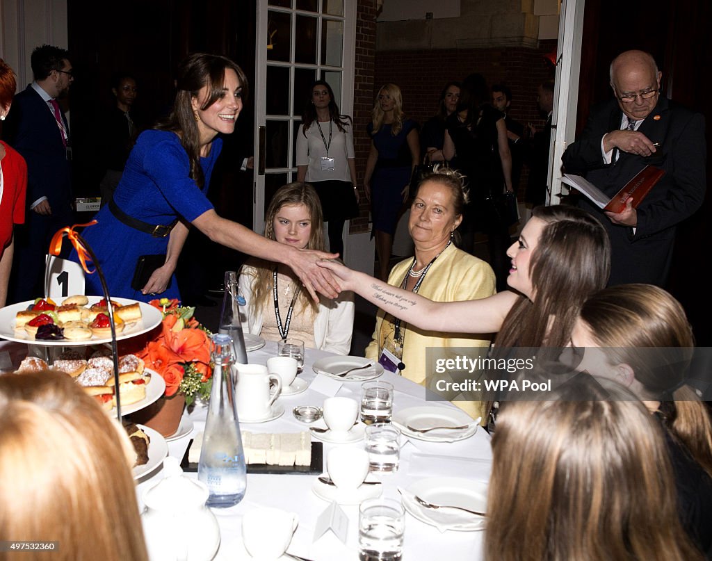 The Duchess Of Cambridge Attends The Fostering Excellence Awards