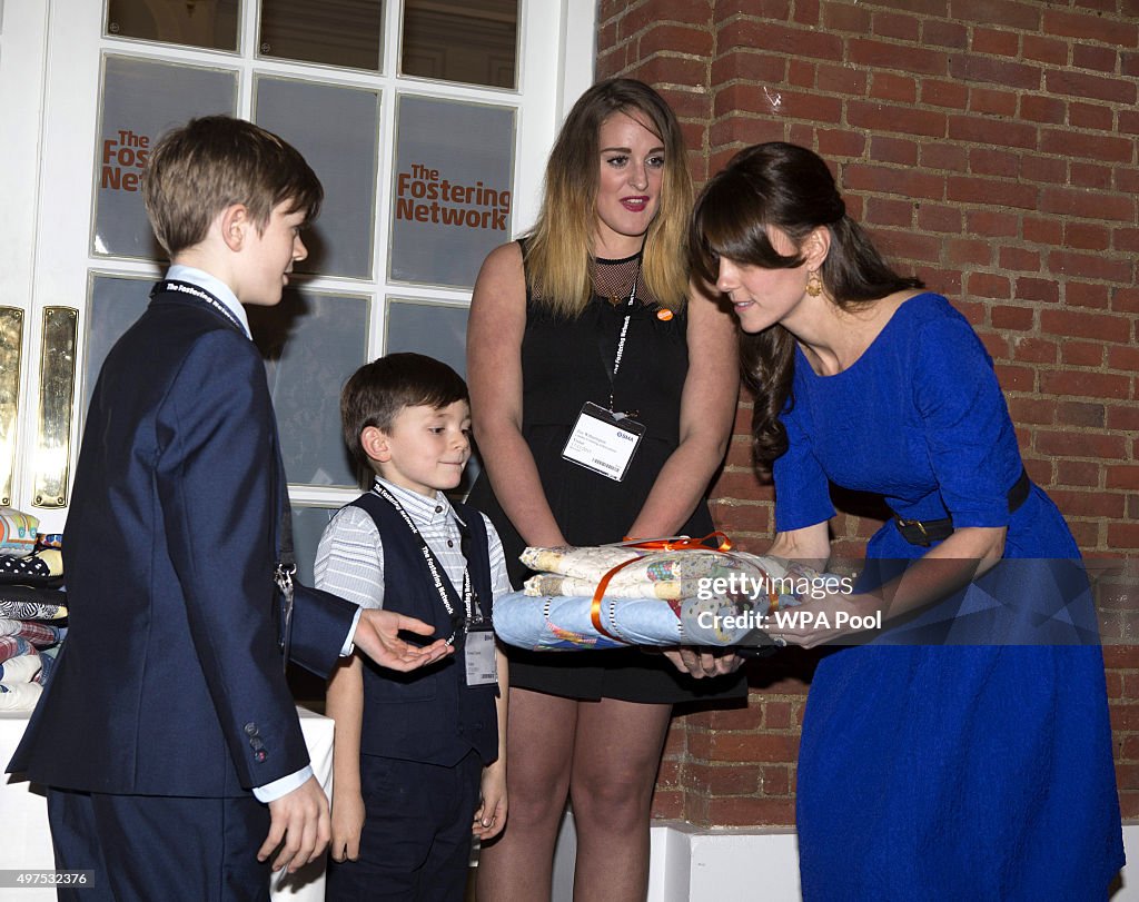 The Duchess Of Cambridge Attends The Fostering Excellence Awards