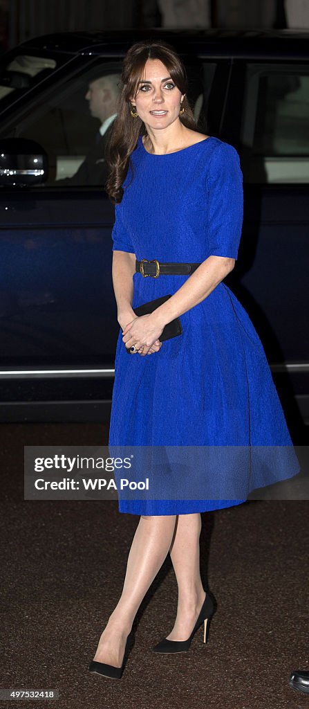 The Duchess Of Cambridge Attends The Fostering Excellence Awards