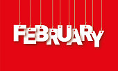 February word hanging on the ropes