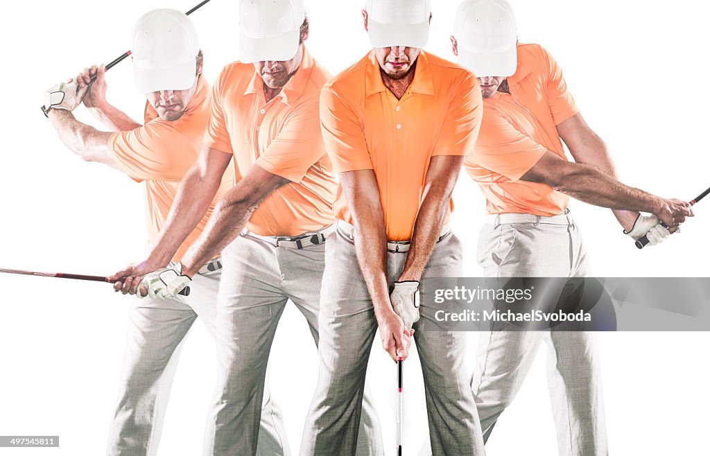 Golfschwung Sequence