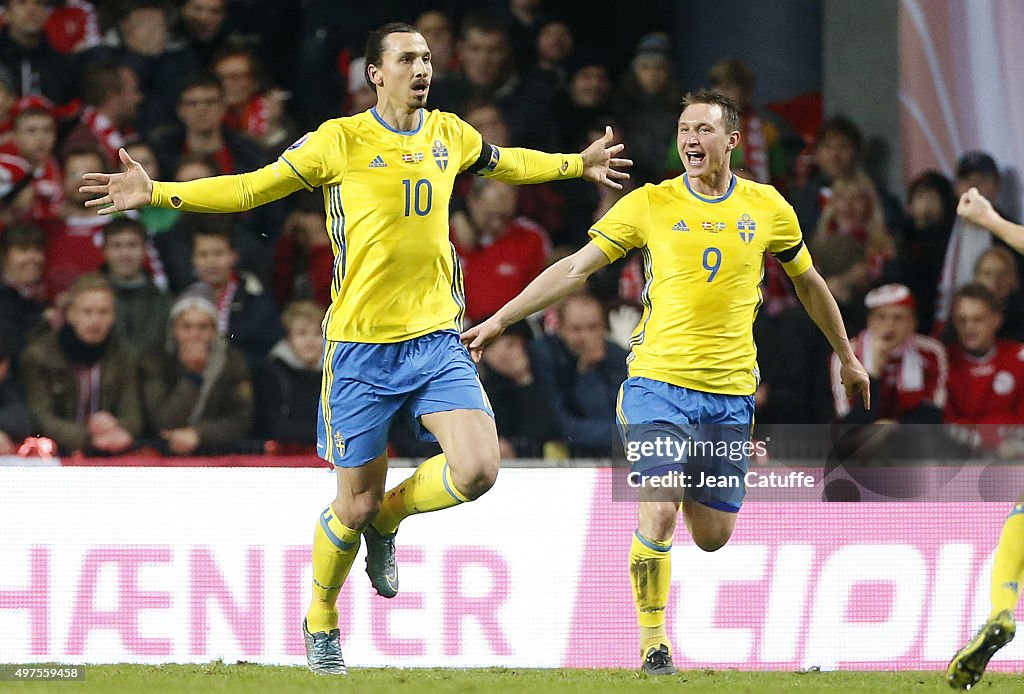 Denmark v Sweden - UEFA EURO 2016 Qualifier: Play-Off Second Leg