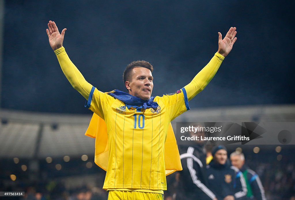 Slovenia v Ukraine - UEFA EURO 2016 Qualifier: Play-Off Second Leg