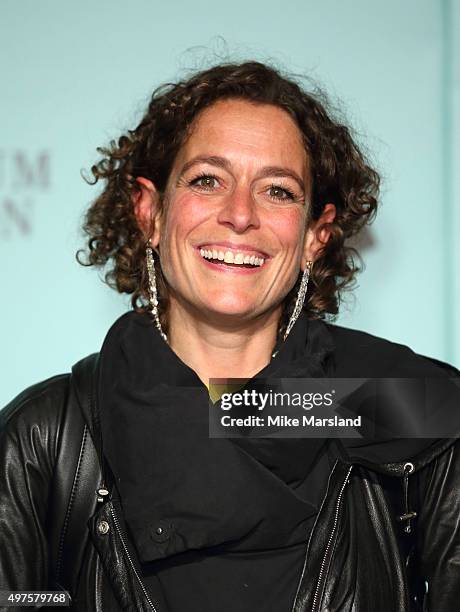 Alex Polizzi attends the launch of Skate @ Somerset House at Somerset House on November 17, 2015 in London, England.