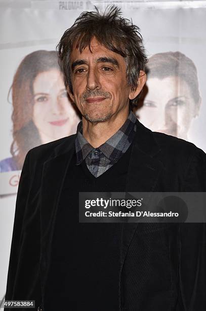 Sergio Rubini attends a photocall for 'Dobbiamo Parlare' on November 17, 2015 in Milan, Italy.