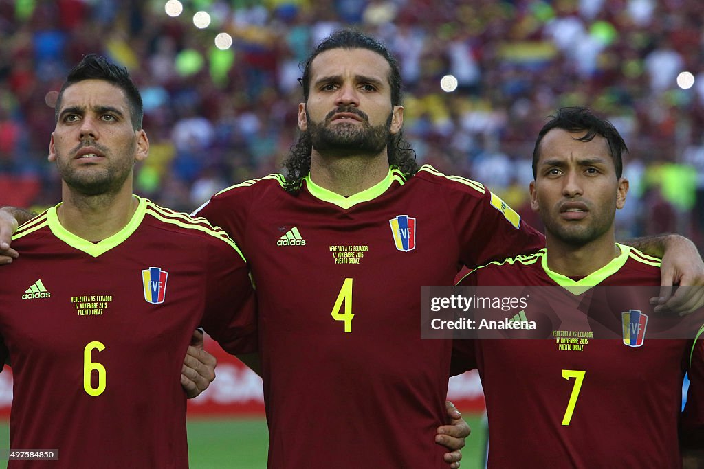 Venezuela v Ecuador - FIFA 2018 World Cup Qualifiers