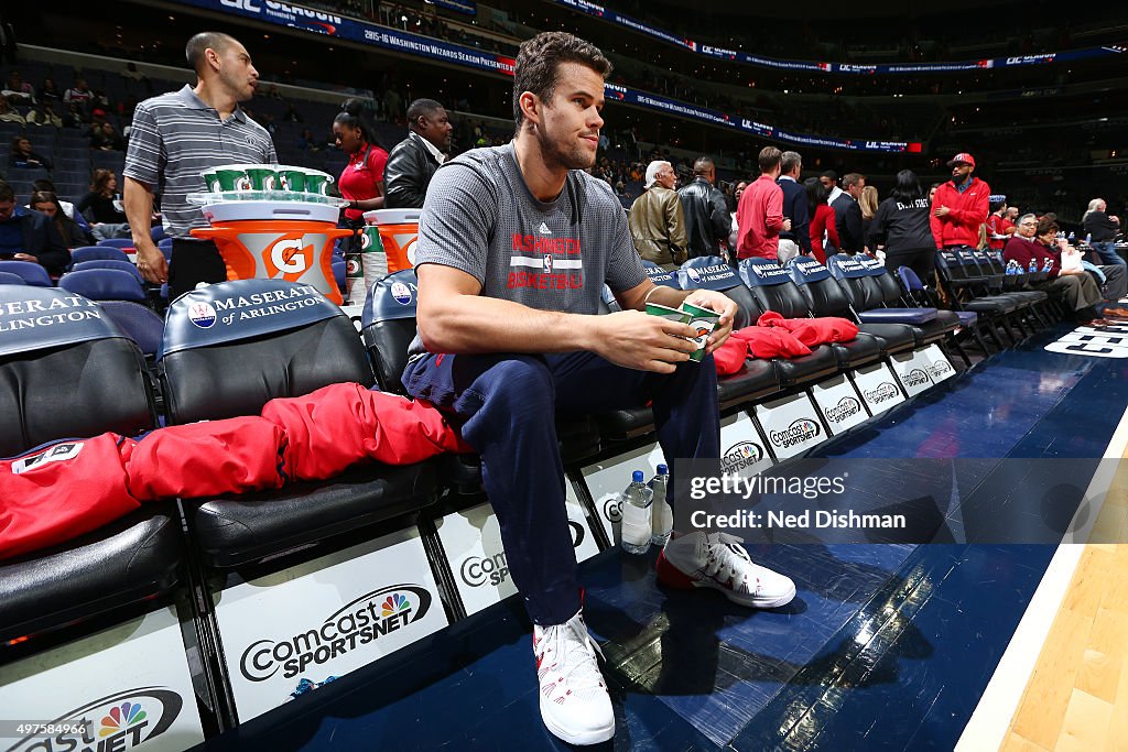 Milwaukee Bucks v Washington Wizards