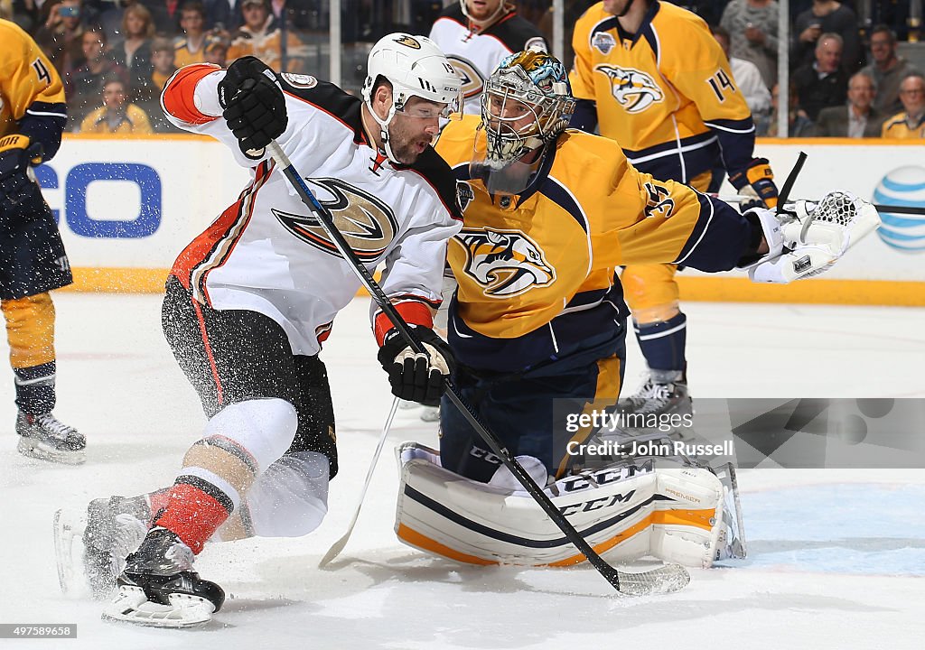 Anaheim Ducks v Nashville Predators