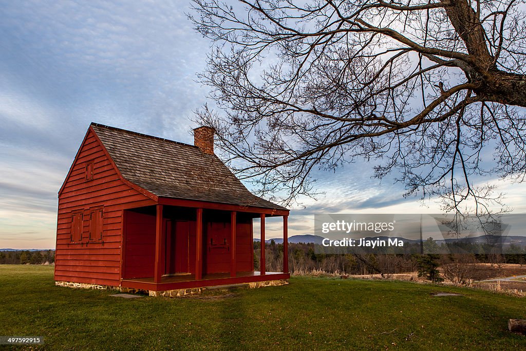 Farmhouse in Saratoga Battle Field