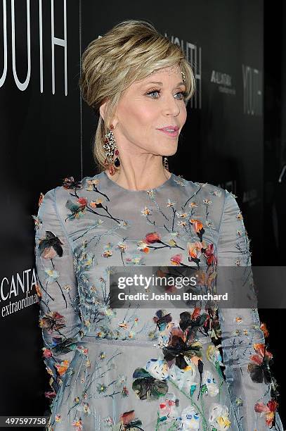 Jane Fonda arrives at the premiere of Fox Searchlight Pictures' "Youth" at DGA Theater on November 17, 2015 in Los Angeles, California.