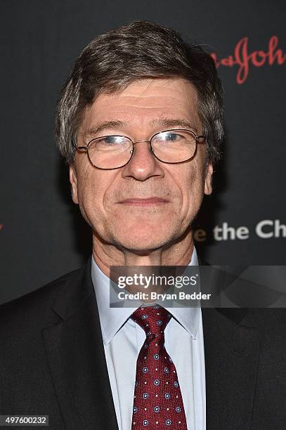 Jeffrey Sachs, Director of The Earth Institute at Columbia University attends the 3rd Annual Save the Children Illumination Gala on November 17, 2015...