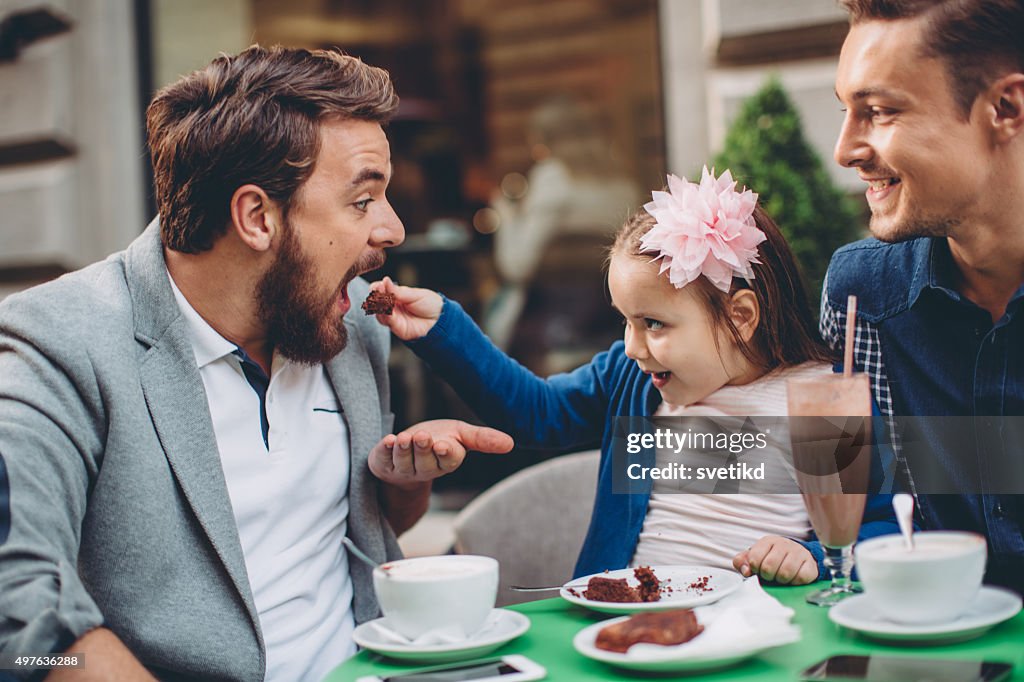 Gay Parents with daughter