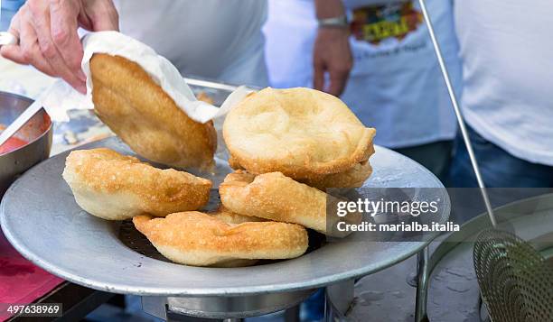 fried pizza - deep fried stock pictures, royalty-free photos & images
