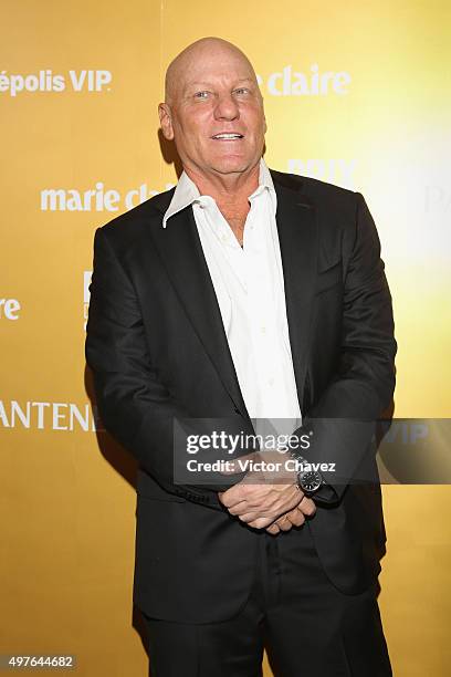 Fashion designer Steve Madden attends the Prix De La Mode Marie Claire at Hotel Hyatt Campos Eliseos on November 17, 2015 in Mexico City, Mexico.